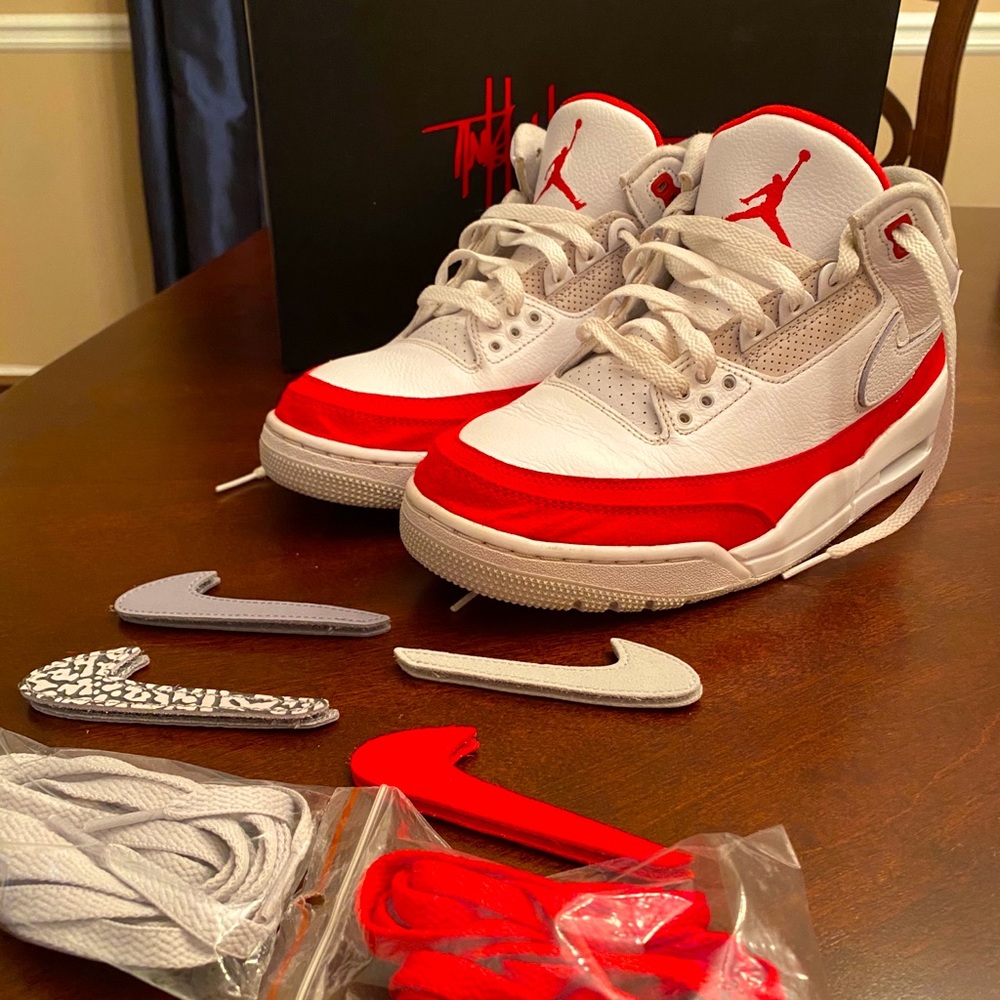 Jordan Retro 3 Tinker University Red
